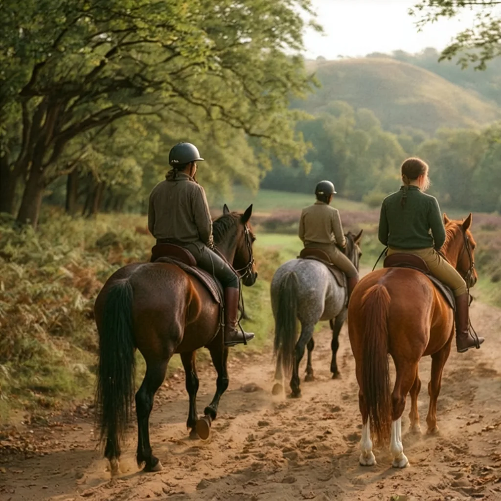 Balade à cheval en Corrèze, autour de Ségur-le-Château